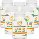 1000mg Lipozomálne CoQ10 Ubichinol, 360 Vegan Softgels, vysoká absorpcia Ubichinol CoQ10 Supplement, Active Antioxidant Forma koenzýmu Q10 pre funkciu srdca a výrobu energie