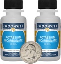 Bikarbonát draselný / 2 ampulky / 2 fľaše / 99% Pure USP Food Grade/Fine Powder
