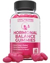 Atlantis Nutrition Hormonal Balance for Women & PMS Relief Gummies - Alleviates Cramps, Bloating, Mood Swings, Hot Flash & Night Sweats - Cranberry, Dong Quai a Chasteberry Menstrual Creamp Relief