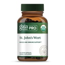 Gaia byliny Pro St. John's Wort - Zdravý imunitný systém Suplement - Zdravie Doplnok s organickým ľubovníkom bodkovaným - 60 Tekuté Phyto-Caps (30 Servings)