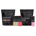 Športový výskum Hydratačné Electrolytes Combo balenie - bez cukru a prirodzene ochutené vitamínmi, minerálmi a kokosovou vodou - podporuje hydratáciu - 32 paketov - Malinová citrónová príchuť Dominantná chuť
