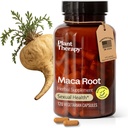 Rastlinná terapia Maca Root Kapsule vyrobené v USA 4 Mesiac Zásobovanie podporuje Sexuálne zdravie, Mood Boosting, Energizing & Znižuje napätie Doplnky pre mužov a ženy 120 Vegetariánska kapsula