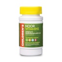 Noor Vitamíny Halal Kids Multivitamín žuvacie: Esenciálne vitamíny pre imunitné, kostné a očné zdravie so železom - Non GMO & Gluten Free - Halal Vitamíny 60 Počet (2 mesiace dodávky)