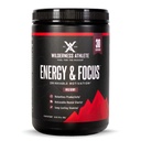 Wilderness Athlete - Energetika a zaostrenie - Energetika pred tréningom pre ženy a mužov - Energy Powder Drink Mix s prírodným kofeínom - Nízkokarbový, Zero Cukrový tréning Powder - 30 Servivné tub (Widd Berry)