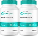 rize labs - Cogni Plus Capsules – Daily Focus Support Formula with a Balanced Blend for Clarity, Memory, and Alertness | Easy-to-Take Pills for Lifestyle Support (120 Capsules)