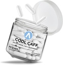 Avenir Nutrition Cool Caff Energy Supplements, L theanine a kofeín - Energy Boost and Focus - Pre Cvičenie pre ženy a mužov, Káva alternatíva 60 Kapsule