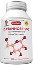 ANDREW LESSMAN D-Mannose 500mg - 60 Kapsule - podporuje močový mechúr, obličky, a močových ciest zdravie. Čistá, non-GMO D-Mannose. Žiadne prídavné látky. Malé kapsuly sa ľahko prehĺtajú