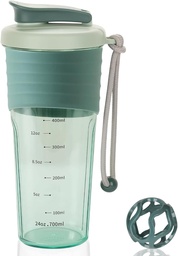 Protein Shaker fľaša, Športové Blender fľaše pre Protein Mixes s Whisk guľou, Mixer fľaša,Portable Pre Cvičenie Srvátka Protein Drink Shaker Cup,Midnight Blue