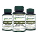 Algae, Fucoidan, Blue Green Algae, Kelp, Bladderwrack, Chlorella, Spirulina, Irish Moss, Dulse, 90 VCaps, High Absorbable, Non-GMO, Gluten-free (Stock of 3)