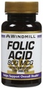 Veterný mlyn Kyselina listová 800 Mcg Tablety, 100 ct