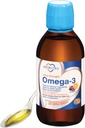 Ultra Strength Liquid Omega-3 + Vitamín D3, Fish Oil Supplements 4,500mg Omega-3 Marine Oil from Fish Oil and Calamarine, 2,130mg DHA and EPA, + 1000 IU vitamín D3-6,8 fl oz