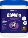 Nutricost Nutrizen PM Unwind Adaptogénny nápoj Huby (Mocha Ochutené) 30 Slúži - zahŕňa Reishi, Levia hrivo, Shiitake, Cordyceps