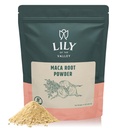 Lily of the Valley Maca Root Powder - Great Superfood for Breakfast, Smoothies & Peaking - Premium Grade - Želatína pre jednoduché trávenie - Vegan & Gluten-free - balené v odolnom vrecku (8oz, 226g)