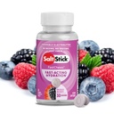 SaltStick Electrolyte Fast Chews - 60 zmiešaných Berry Chewable Electrolytes - Salt Tablety na beh a hydratáciu, Electrolyte Chews - 60 grófov