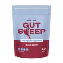Gut Sweep - Daily Digestion Supplement - Psyllium Husk Fiber - podporuje kontrolu chuť k jedlu - Gluten Free & Plant Based - Keto & Paleo Friendly - 40 Servírovanie - zmiešané Berry