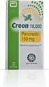 Creon 10 000 Enzyme Supplement for Pankreatická insuficiencia - podporuje zažívanie s lipázou, Proteázou, Amylázou - 100 kapsúl