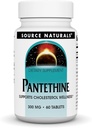 Zdroj Naturals Pantetín, podporuje Cholesterl Wellness*, 300 mg, 60 tabliet
