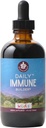 Záhradné byliny Daily Immune for Kids - Denná imunitná podpora Formula pre deti, Herbal Immune Defense & Immune System Booster s čiernymi bazami a Echinacea, Deti Immune Suplement, 4oz