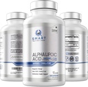 Alpha Lipoic Acid 600mg Per Serving, 240 Vegan Capsules- Gluten Free, Pure Non-GMO ALA- podporuje energiu a antioxidant