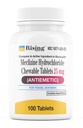 Rising Health Motion Relief and Nausea - Meclizín HCL 25mg - Antiemetika, Motion Relief Žuvacie tablety (100)