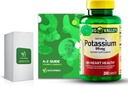 Draslík 99 mg, 250 Caplets Bundle s exkluzívnymi vitamínmi a minerálmi A až Z - Lepší návod na Light &Spring