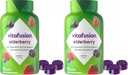 Vitafusion Elderberry Gummy Vitamíny, 90ct bazy Gummy Vitamíny, Žuvačky, 90 Počet (Pack of 2)