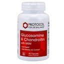 Protokol Glukozamín a chondroitín s MSM - Spoločná podpora* - Chondroitín MSM doplnok - Non-GMO & Dairy Free - 90 Veg Caps