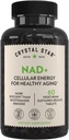 Crystal Star NAD+ (60 tabliet) - Patentované NAD pre bunkovú energiu a zdravé starnutie - klinicky efektívnejšie ako nikotínamid Riboside - 30 dní dodávky - non-GMO