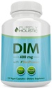 DIM doplnok 400mg Plus bioperín - 150 Vegan kapsule - 5 mesiacov dodávky - Hormón vyváženie pre ženy a mužov - vysoká sila diindolylmetán