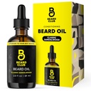 Medvedí klub medvedí olej pre mužov - 2oz Classic Sandalwood prírodný medvedí olej s kalorom a jantárové oleje - Brada a fúzy kondicionér - Hydraty, zmäkčuje a upokojuje suchú pokožku - posilňuje vlasy Folicles