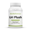 Bylinné Forever Uri-Flush Kapsule Ayurvedic bylinné doplnok Podpora Zdravé funkcie obličiek a močových ciest Funkcia 90 Vege Kapsule 800 Mg Každý