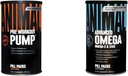 Animal Pump Preworkout 30 gróf Omega Omega 3-6 30 denné balenie