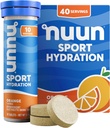 Nuun Sport: Electrolyte Drink Tablets, Orange, 10 gróf (Stoj zo 4)