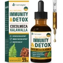 Cocolmeca Bark Imunity & Detox Drop, Bylinný extrakt s polypodium Leucotomos Sarsaparilla mlieko Doplnky k bodliakom Podpora Detoxifikácia, Imunitný systém, Tráviace zdravie. 2oz