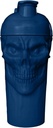 JNX ŠPORTS kliatba! Skull Shaker Bottle, 24-Ounce, Navy Limited Edition, Supplement Mixer with Classic Loop Top