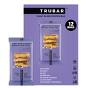 TRUBAR Vegánske proteínové tyčinky - materinské Fudger arašidové maslo, bez sóje, bez mliečnych výrobkov, bezlepkové proteínové tyčinky - bez cukru alkoholy - bez GMO - 12 g proteínu - 12 g