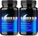 (2 balenia) Slim Weight Strata hmotnosti, Oficiálne SlumberSlim Complex Formula, Všetky prírodné pilulky na podporu fitness a celkové wellness, Premium Keto Kapsule, Slumber Slim Recenzia (120 Kapsule)