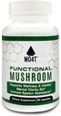 Funkčné miešačky, Lions Mane, Maitake, Chaga- Vitalita, jasnosť a imunitná pomoc - 60 kapsúl