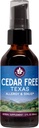Záhradné byliny Cedar-Free Texas Alergy & Sinus - Rastlinné-na základe bylinné alergie úľava pre dospelých, pomáha Soothe Cedar horúčka príznaky, Zone 5 alergie Formula, Texas Cedar horúčka alergie kvapky, 2oz