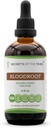 Tajomstvá extraktu z kmeňa Bloodroot Alkohol Tinktúra, pažravo chovaný Krvavý koreň (Sanguinaria Canadensis) sušený Root Tinture Supplement (4 fl oz)
