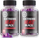 (2 balenia) Extreme Beast Black Gummies - Extreme Beast Black Supplement for Men, A Daily Formula for Peak Performance, Extreme Beast Black Premium Formulation, Extreme Beast Recenzia (120 Gummies)