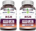 Amazing Formules MSM (Muthysulfonylmetán) Supplement 