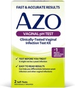 AZO Vaginálny test pH Kit, klinicky testovaný test vaginálnej infekcie Kit, FSA/HSA Vhodné, rýchle a presné výsledky, z #1 Najdôveryhodnejšie močové zdravie Značka, 2 Self-Tests