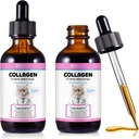 Kolagén pre mačky, Cat Collagen Liquid Drops with Biotin, MSM & Ginger Digestive & Imunity Support, Imunity Relief, Skin & Coat and Joint Health, Cat Supplement 60ml -2ks
