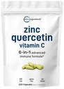 Micro Ingrediencie Quercetin s vitamínom C a zinkom, 240 Kapsule 