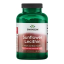 Swanson Slnečnica Lecithin - Bylinné doplnky podporujúce zdravý mozog funkcie - Prírodná formula podporujúce zdravie srdca a zdravé lipidovej bilancie - (90 Softgels, 1200mg každý)