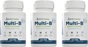 Benfotiamín Multi- B Neuropatia Podpora Formula 150 mg 120 Želatína Kapsule na fľašu - Balenie 3 fľaše