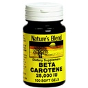 Nature's Blend Beta karotén 25 000 IU 100 Softgels