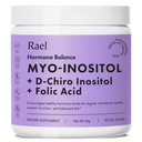 Rael Hormone Balance for Women, Inositol Powder Supplement - Ovarial Function Support, Vitamín B8, 40:1 Proven Ratio, Kyselina listová, Vegan (30 Servings)