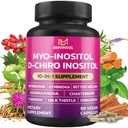 BMVINVOL Inozitol Supplement - Myo-Inozitol a D-Chiro Inozitol Ideal 40:1 Ratio - Plus Berberine, škorica, Ashwagandha + 5 Ďalšie - 90 Kapsule